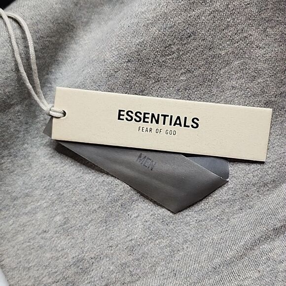 NWT Fear of God Essentials Dark Oatmeal Hoodies - Picture 5 of 10
